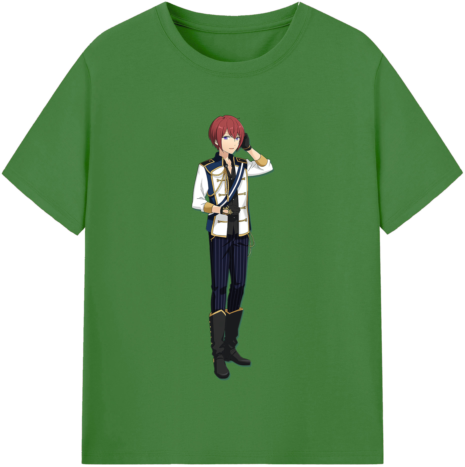 （画像用） あんさんぶるスターズ! Ensemble Stars レディースカジュアルプリントTシャツ（綿100％）